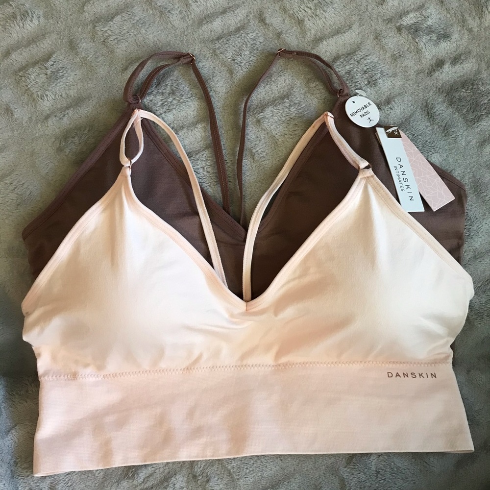 Danskin Intimates Lounge Bra 2 Pack